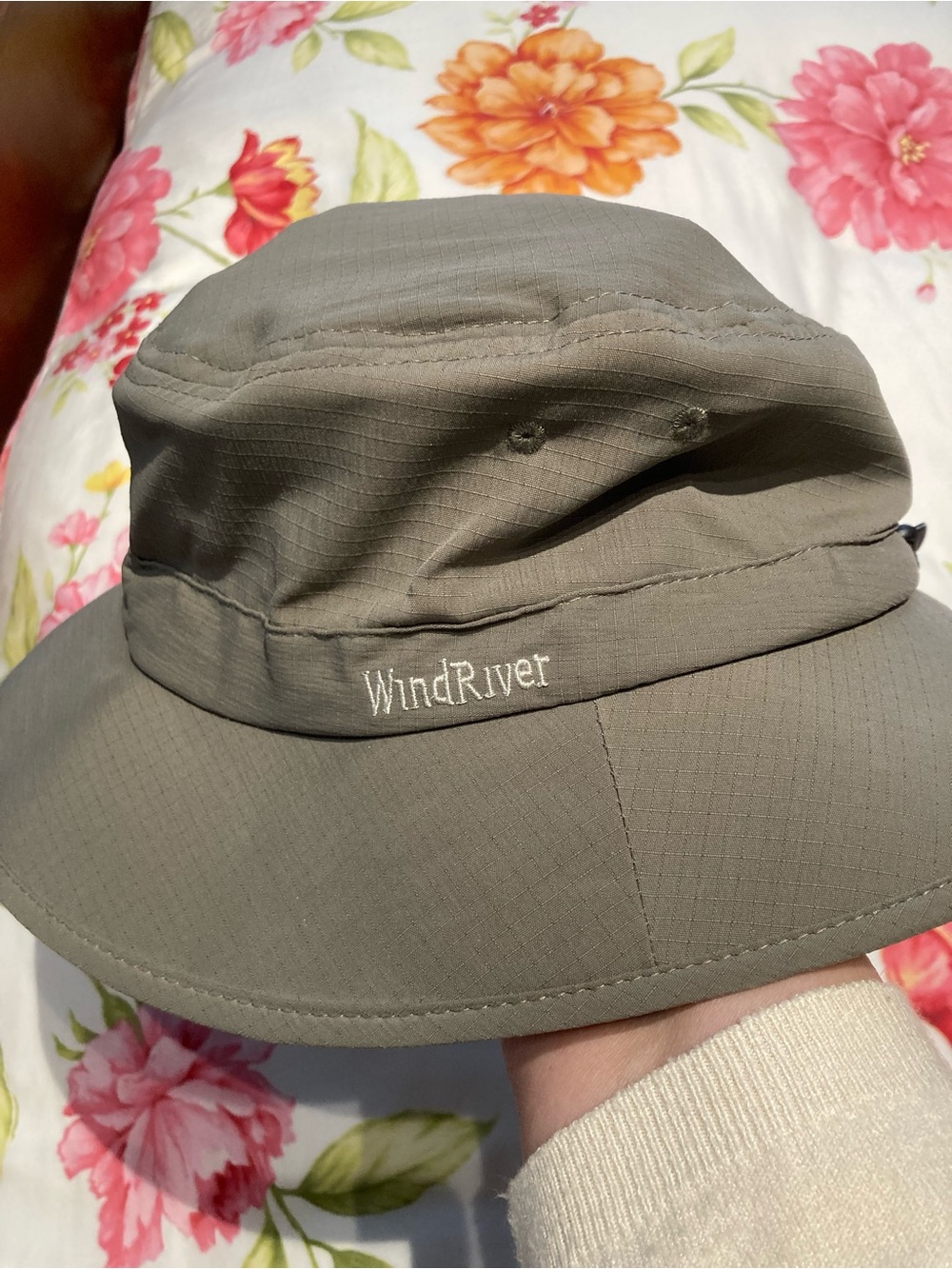 Don’t forget Father’s Day!
Olive Green Outdoor Bucket Hat with Chin Strap